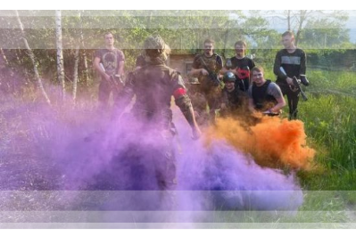 Paintball-Spielen